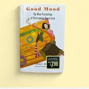 Good Mood — White & Orange Cover Coffee Table Book